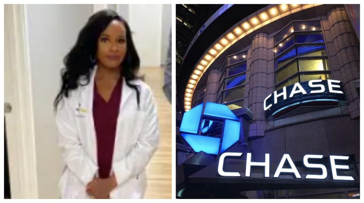 Black Doctor Who Said JP Chase Wrongly Accused Her of Check